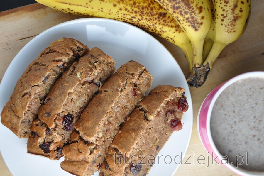 Zdrowy chlebek bananowy (bezcukrowy i beztłuszczowy)
