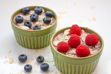 Szybki pudding czekoladowy z jogurtu