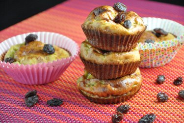 Proste fit muffiny bananowe (bezglutenowe, bezcukrowe)