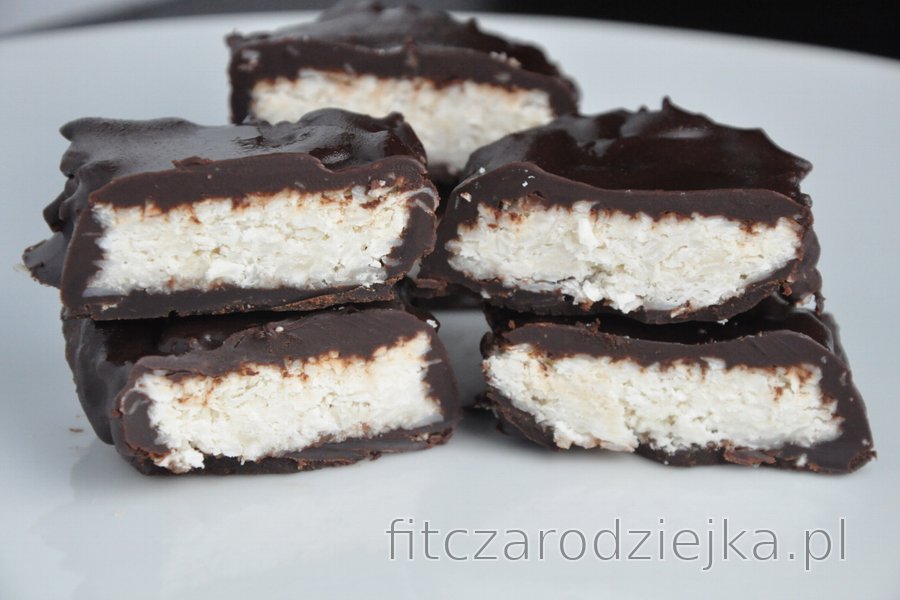 Zdrowe batoniki kokosowe (bezglutenowe)