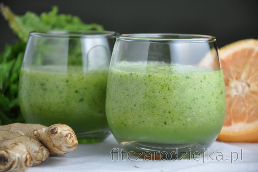 Zielone smoothie z witaminą C