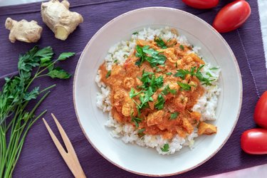 Dietetyczny kurczak Tikka Masala